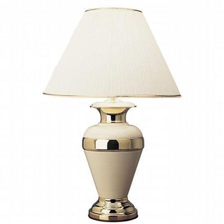 CLING 32 in. Metal Lamp - Ivory CL106156